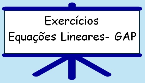 GMAT Equações Lineares